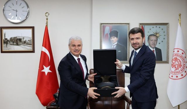 BİK Genel Müdürü Çay’dan Konya Valiliği’ne ziyaret