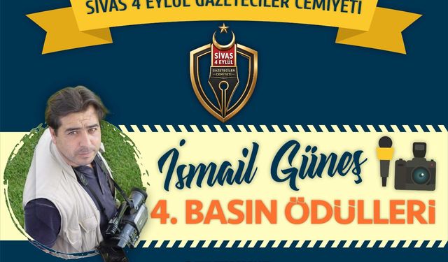 İsmail Güneş Basın Ödülleri’nde Başvurular Başladı!