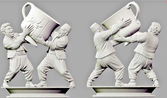 “Kahvenin İzinde” Resim-Heykel, Sanat Sergisi sanatseverlerle buluşuyor
