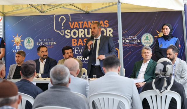 Pursaklar’da Vatandaşlar Sorularını Yöneltti, Başkan Çetin Yanıtladı