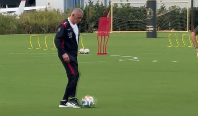 Miami’de Sürpriz Ziyaret: TFF Başkanı Sahada Top Oynadı