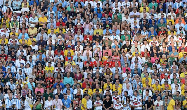 22 Dünya Kupası'nda 43,9 milyon seyirci