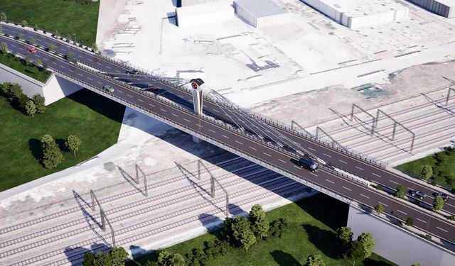 Ankara Havalimanı'na 140 metrelik yeni köprü