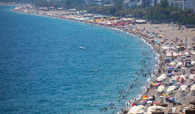 Antalya'ya 3,5 milyon turist geldi
