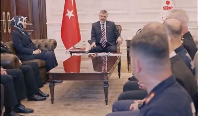 Bakan Çiftçi, jandarma heyetini kabul etti