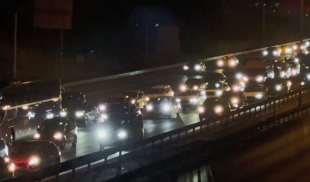 Bayram İstanbul'da Trafik Yoğunluğu