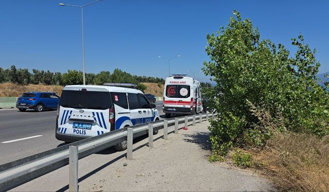 Bursa'da otomobil takla attı: Sürücü yaralandı