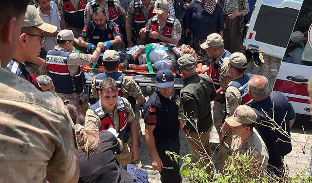 Evinin yakınındaki bahçede baygın bulundu