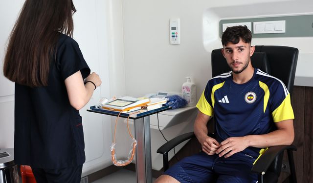 Fenerbahçe'de sağlık kontrolleri başladı