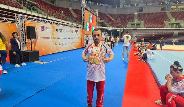 İzmirli down sendromlu sporcudan 7 şampiyonluk