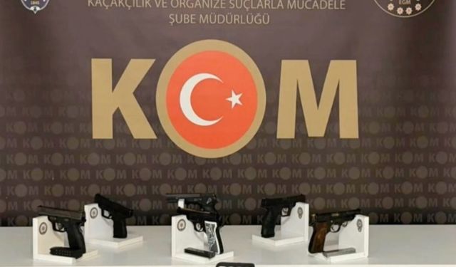 Kocaeli'de silah kaçakçılığı operasyonu