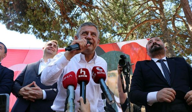 Özgür Özel: "Yeni bir siyaseti müjdeliyoruz"