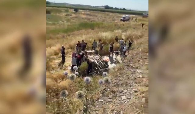 Şanlıurfa'da feci kaza; 1 ölü, 4 yaralı
