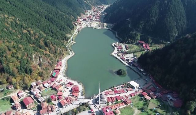 Uzungöl'de yaz manzarası!