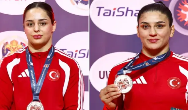 Kadın Güreşçilerden Gururlandıran Sonuç
