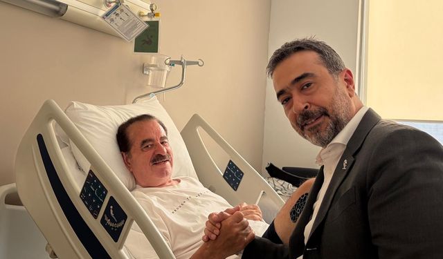 Hakan Han Özcan’dan İbrahim Tatlıses’e Geçmiş Olsun Ziyareti