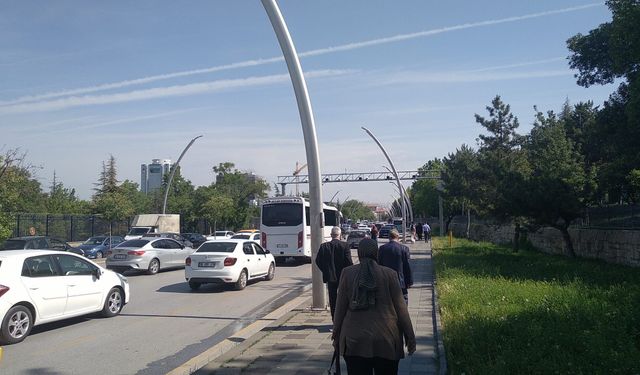 TBMM Çevresinde Trafik Kilitlendi!