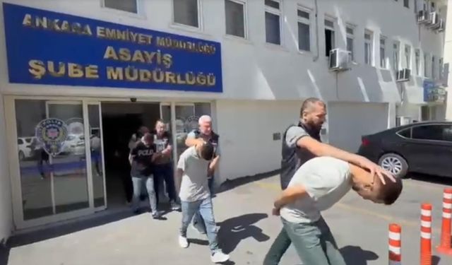 Ankara'da Oto Hırsızlarına Dükkan Baskını!