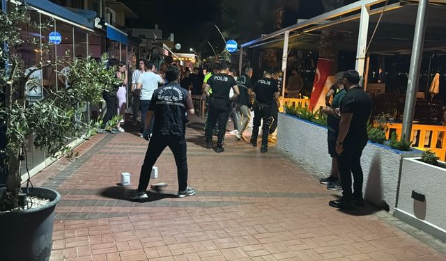 Bodrum'da restoranda silahlı saldırı!