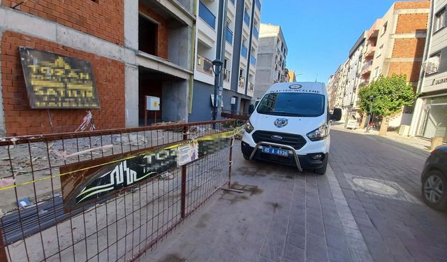 Çalıştığı inşaattan düşen işçi öldü