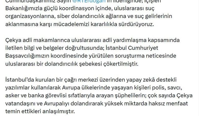 İstanbul'da Yapay Zeka Destekli Dolandırıcılık Şebekesi Çökertildi