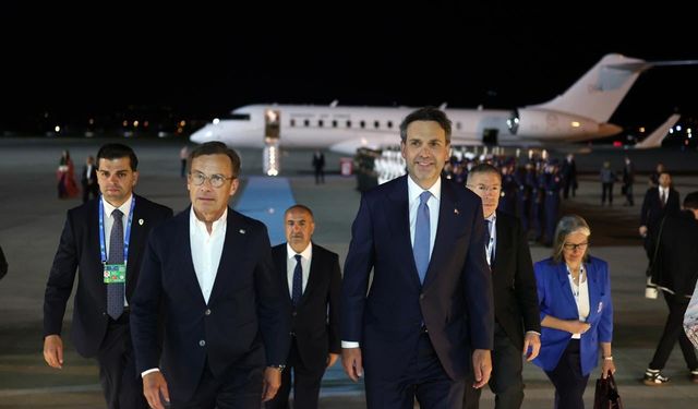İsveç ve İzlanda başbakanları NATO Zirvesi için Ankara’da