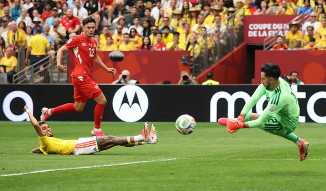 İsviçre, Kolombiya'yı penaltılarla eleyerek çeyrek finale yükseldi!