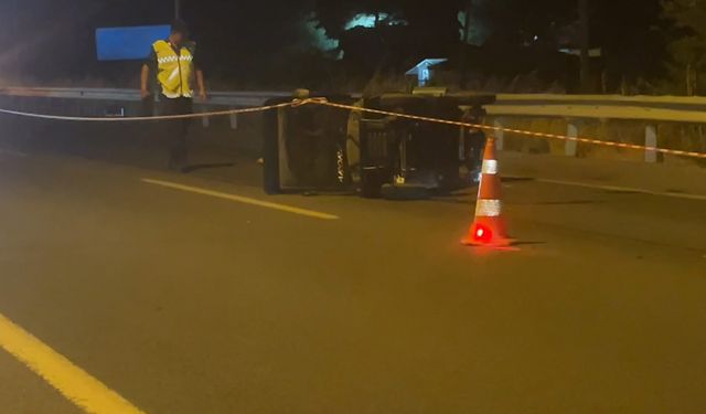 Kütühya'da motosiklet kazası, 1 ölü!