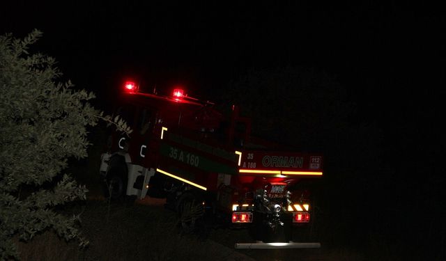 Manisa Kula'da Makilik Yangını Kontrol Altına Alındı