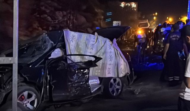 Mardin'de feci kaza: 2 ölü, 6 yaralı