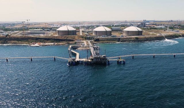 Marmaraereğlisi LNG Terminali'nde kapasite artırımı başladı