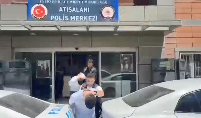 Motosiklet hırsızları polise denetimde yakalandı
