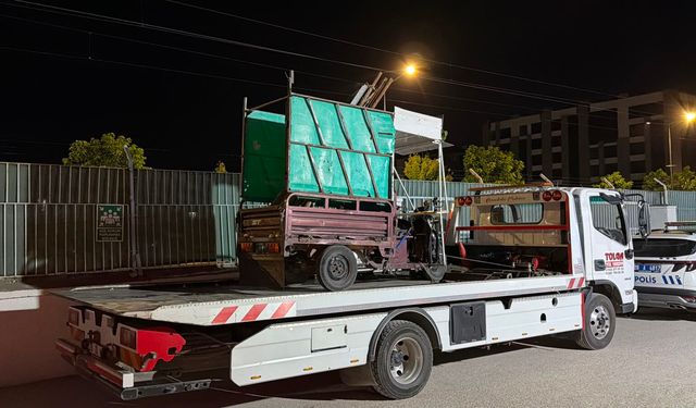 Okul inşaatından 500 bin liralık hırsızlığa 2 gözaltı