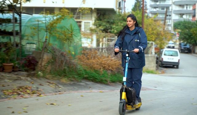 PTT'nin elektrikli skuterleriyle 89,6 milyon gönderi sahibine ulaştı