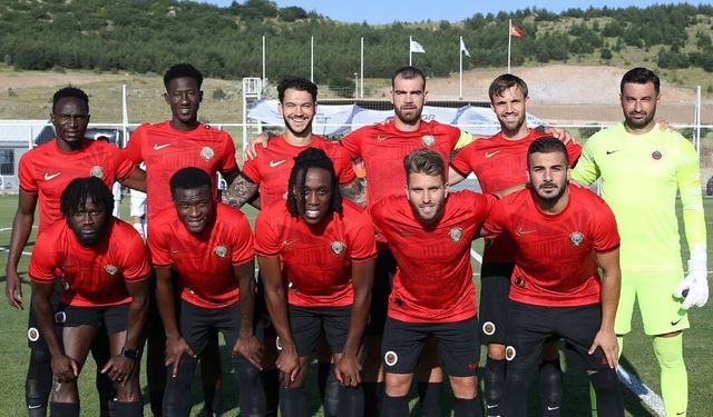 Gençlerbirliği'nden Erciyes Kampında Golsüz Hazırlık Maçı