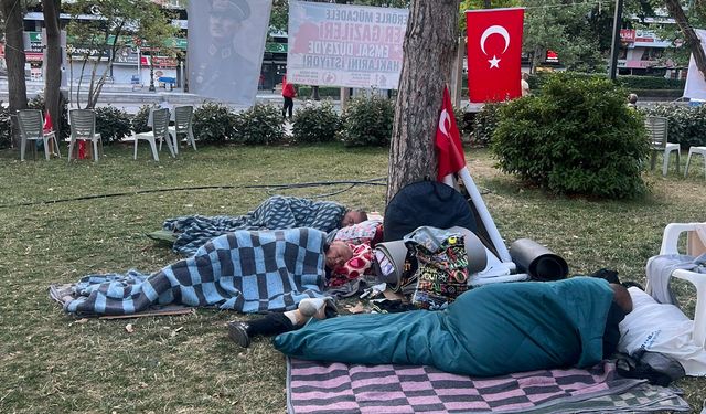 Gaziler 11 Gündür Güvenpark'ta Adalet Nöbetinde!