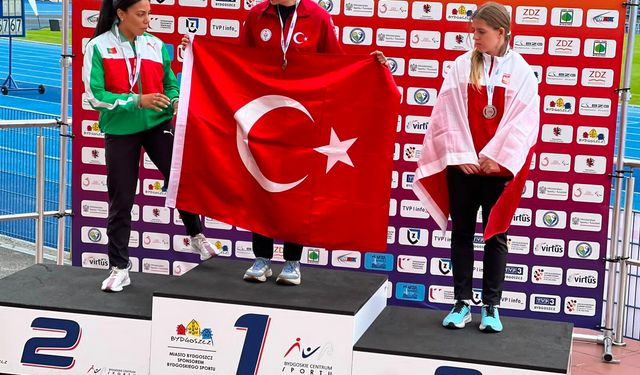 Keçiörenli sporculardan büyük başarı: Elif Bayar Avrupa şampiyonu oldu