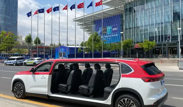 NATO Zirvesi'ne özel Togg limuzinler göreve hazır