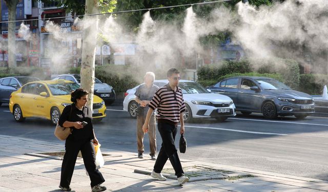 Başkent’te sıcak havalara karşı 170 metrelik serinletme sistemi