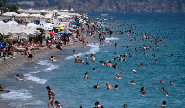 Antalya'da nem oranı yükseldi