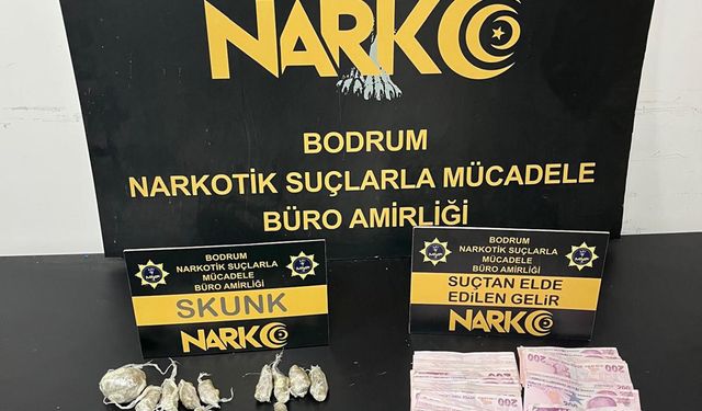 Bodrum'da uyuşturucu operasyonu