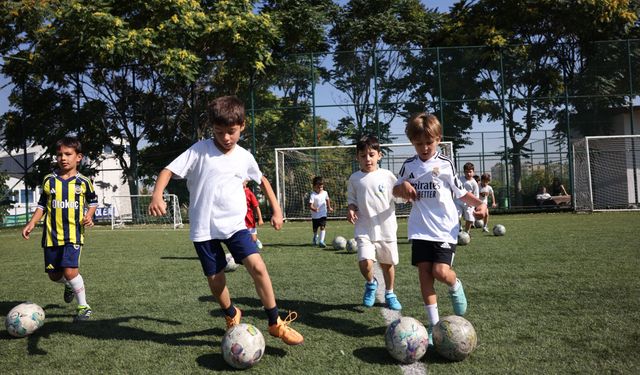 Çankaya'da yaz futbol okulu sona erdi