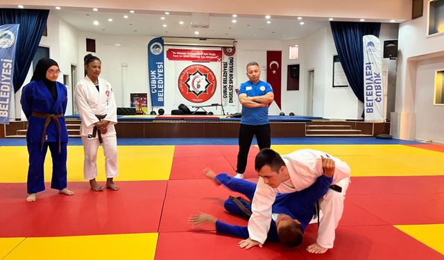 Down sendromlu Ahmet, judoda dünya şampiyonu oldu!