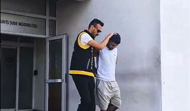 Eve gitmek için parktan motosiklet çaldı;