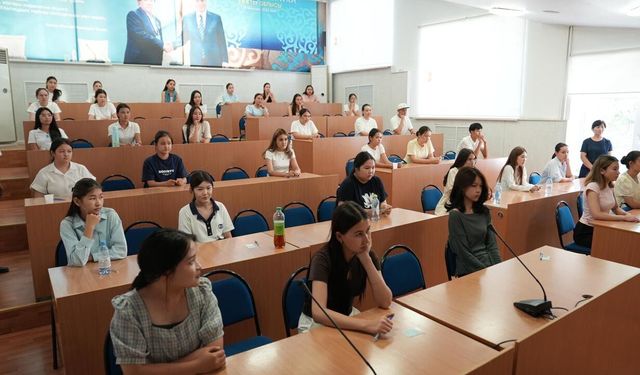 Gazi Üniversitesi Kazakistan Şubesi İlk Öğrencilerini Kabul Etti
