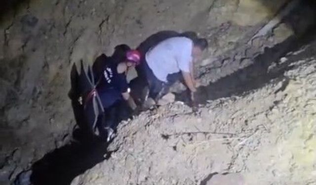 Göksu Nehri'nde mahsur kaldılar, ekipler tarafından kurtarıldılar