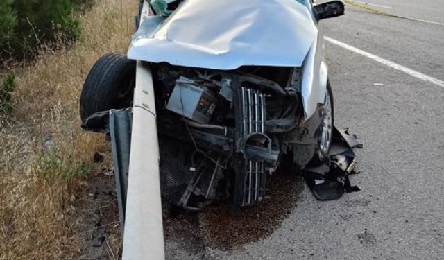 Kırıkkale'de feci kaza; 1 ölü