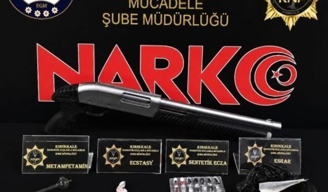 Kırıkkale'de uyuşturucu operasyonu