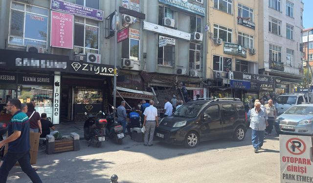 Klima montajı sırasında çökme