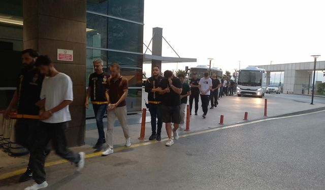 Manisa merkezli 5 ilde suç örgütü operasyonu
